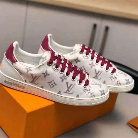 white and pink louis vuitton sneakers|louis vuitton pink sneakers women.